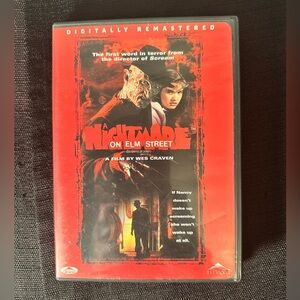 A Nightmare on Elm Street DVD 1984 Freddy Krueger Johnny Depp Wes Craven Horror